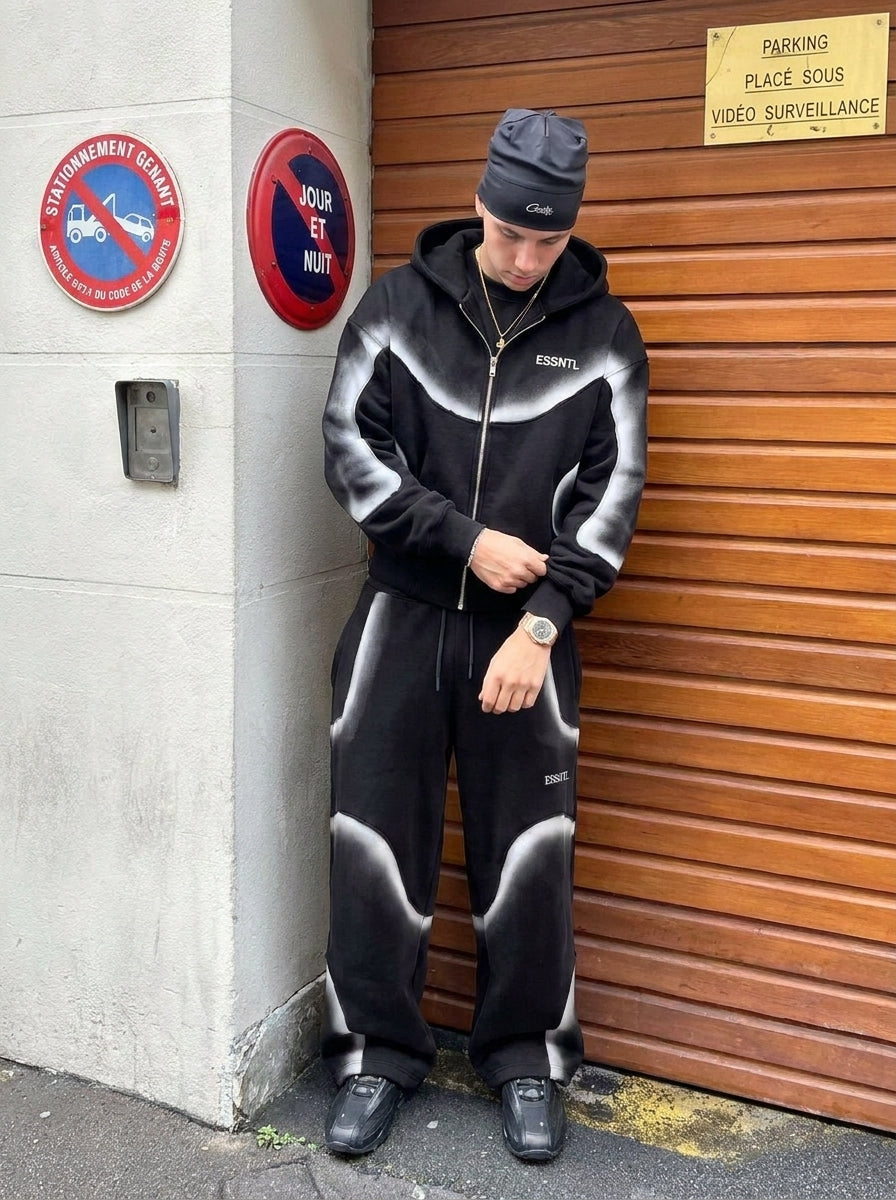 Alex M. wearing ESSNTL