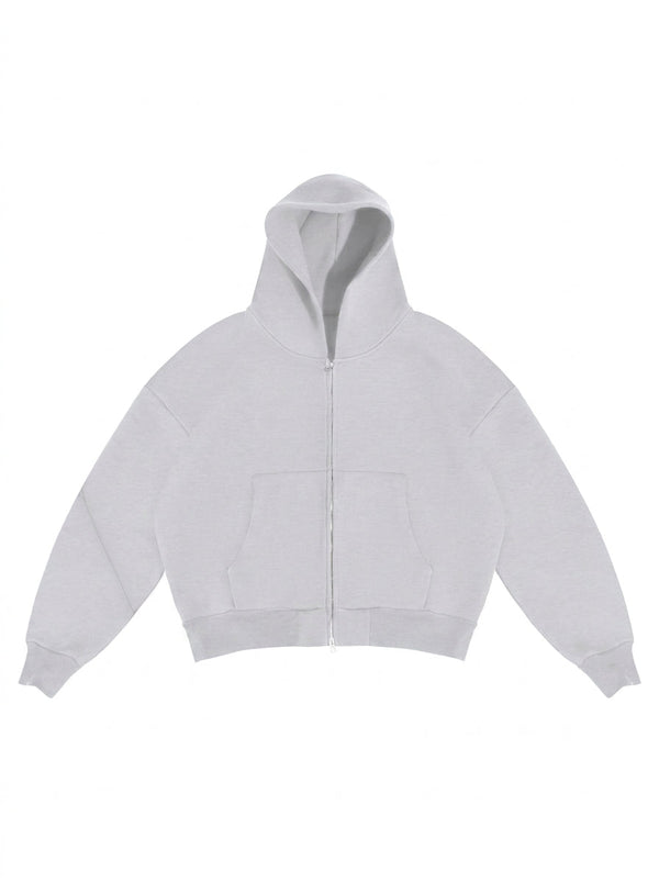 Zip Hoodie In Cloud