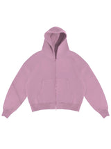 Zip Hoodie In Blossom