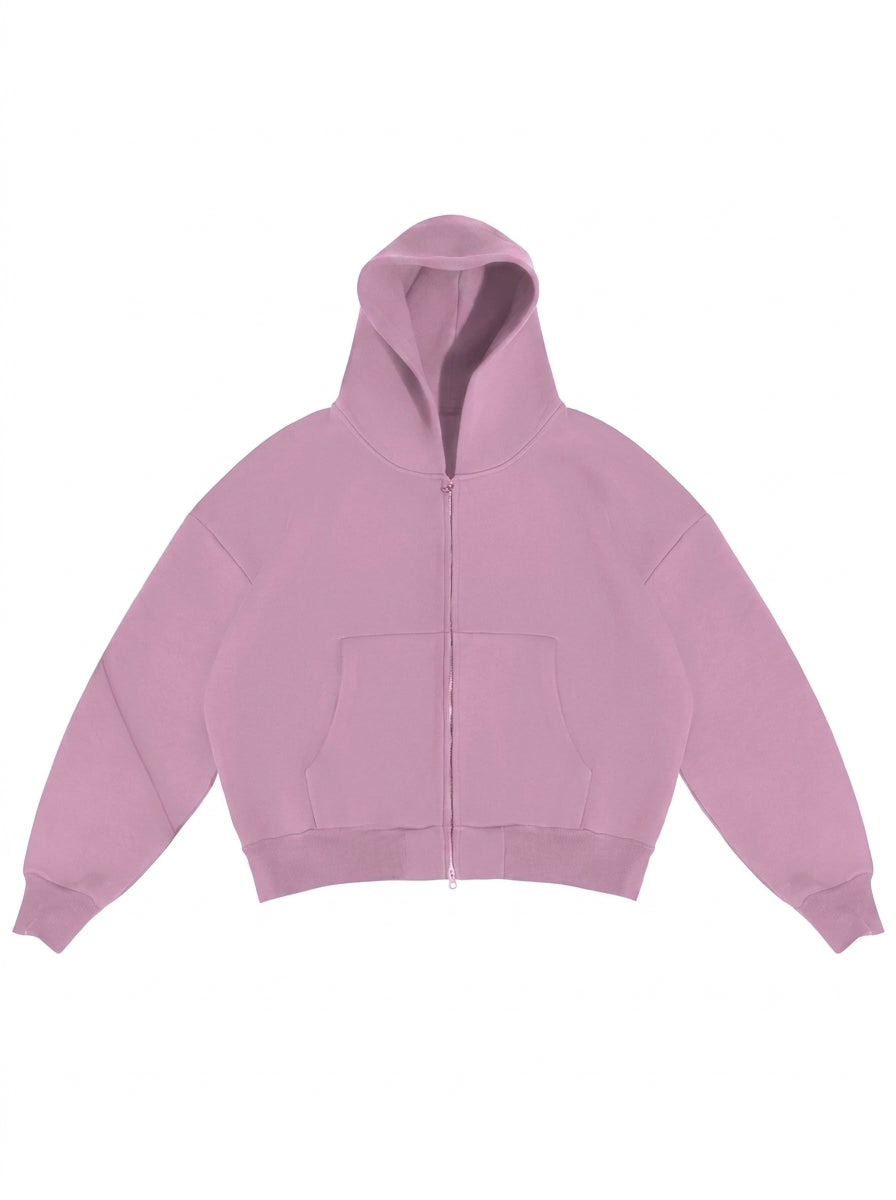 Zip Hoodie In Blossom